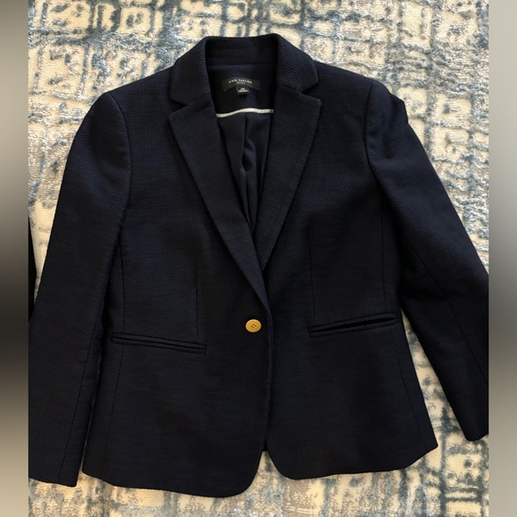 Black Textured Blazer Ann Taylor - Picture 1 of 2